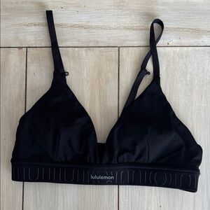 lululemon athletica black sports bra 4